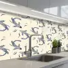 Karper - Vis - Japan - Patronen keuken achterwand 2 middel 871 -3d_schuin