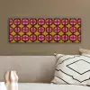 Modern - Patroon - Roze canvas 2cm klein 828 -sfeer3