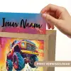 Monstertruck - Auto - Jongens - Kleurrijk Light Box met kabel (Kinderlampje) klein -USP_websiteprintNL