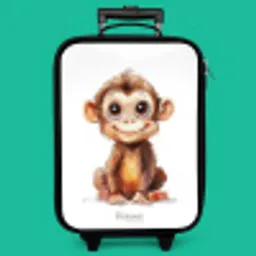 Baby aap Kinderkoffer - Zwart klein -zzz_website3d_nbs