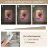 Kleurrijk - Bloemen - Vrouw - Zon Light Box met kabel (Tafellamp) klein -USP_dimbaarNL