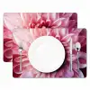 Dahlia - Bloem - Close up - Roze Placemat vinyl groot -zzsfeer2_Kitchenyeah-website