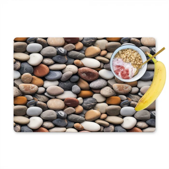 Rust - Zachte - Kleuren - Stenen Placemat vinyl groot 368 -zzzproduct_Kitchenyeah-website