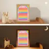 Getallen - Leren tellen voor kinderen - Getallenlijn - Cijfers - Roze - Eenhoorn Light Box met kabel klein -sfeer3_kind