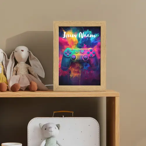Game - Controller - Kleurrijk - Explosie Light Box met kabel (Kinderlampje) klein -sfeer2_kind