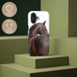 Portret - Paard - Elegant Toughcase MagSafe Apple iPhone 17 klein -USP_PrintM_DE