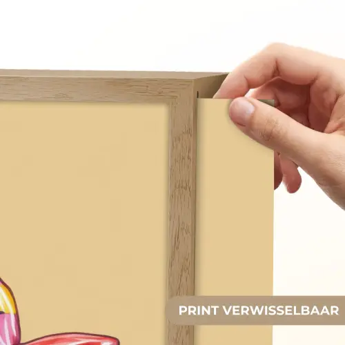 Geel - Snoep - Kleur Light Box met batterij (Wandlamp) middel -USP_websiteprintNL