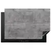 Beton - Patroon - Antiek Inductie beschermer vinyl 3mm klein 276 -3d