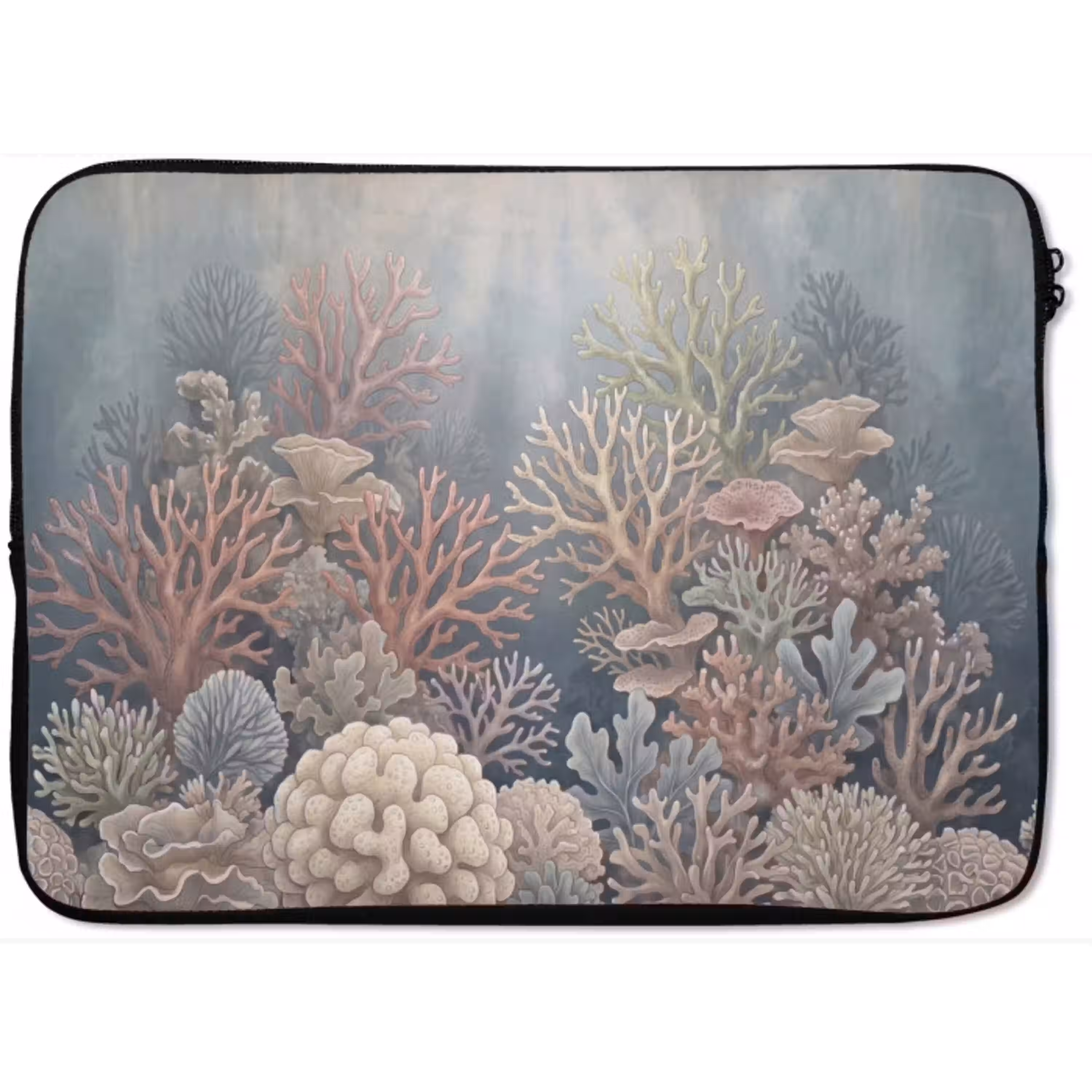 Koraal - Zeeleven - Onderwater - Illustratie - Natuur laptophoes neopreen klein -zkaufland3dotto