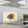 Vis - Sierlijk - Vinnen - Illustratie keuken achterwand spatscherm klein -3d_schuin