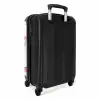 Flamingo feestje NBS - Handbagage koffer - Kinderen Unisex middel -achterkant