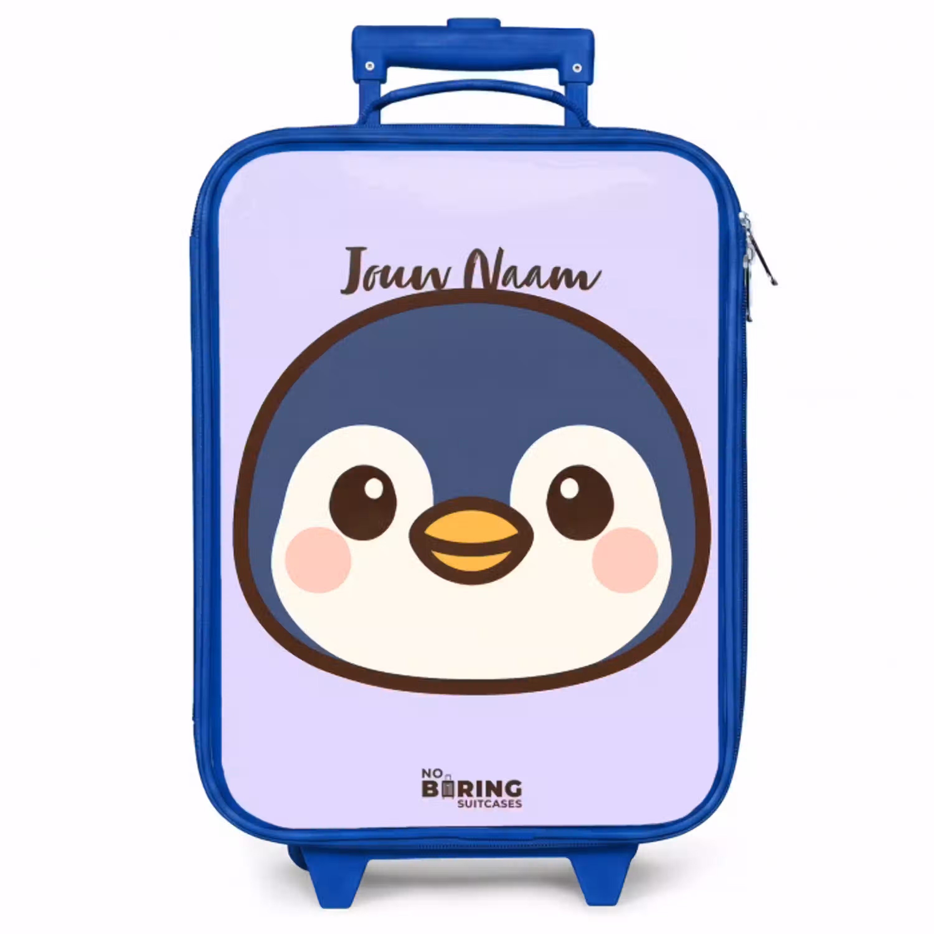Pinguïn Kinderkoffer - Blauw klein -zzz_website3d