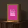 Focus on the good - Roze - wit Light Box met kabel (Tafellamp) klein -z3d_website