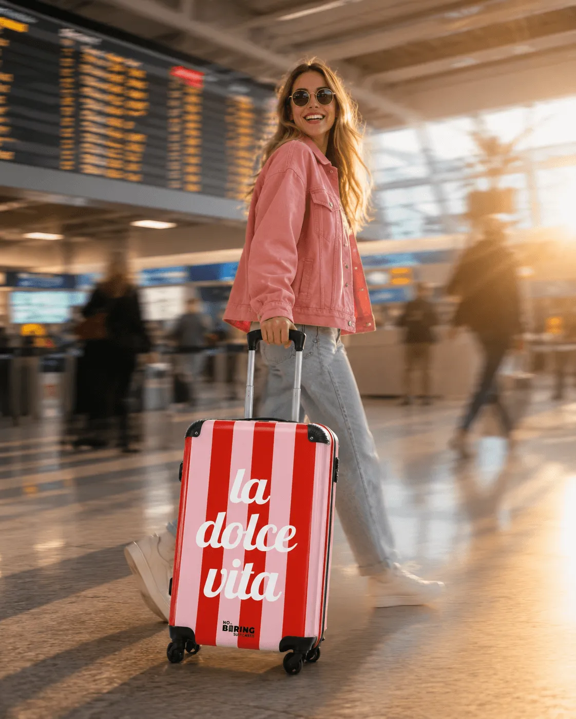 suitcase la dolce vita