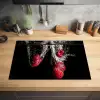 Frambozen Onderdompeling Inductie beschermer vinyl 3mm klein -sfeer5