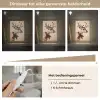 Gewei - Kerst - Rendier - Rood Light Box met kabel (Tafellamp) klein -USP_dimbaarNL