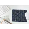 Deco - Waaier - Blauw muismat rubber klein 262 -witbureau
