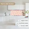 Kraanvogels - Bloesem - Roze keuken achterwand 2 middel 871 -sfeer4_NL