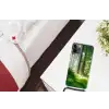 Natuur - Bomen - Bos - Groen - Zon Hoesje iPhone 12 Pro met koord klein -kamer