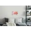 Orchidee - Bloemen - Roze - Bloemblaadjes Muursticker klein -slaapkamer