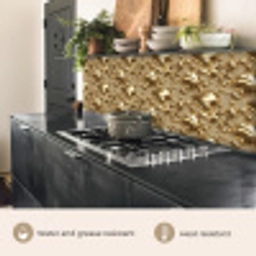 Druppels - Organisch - Goud keuken achterwand 2 middel 871 -usp_EN