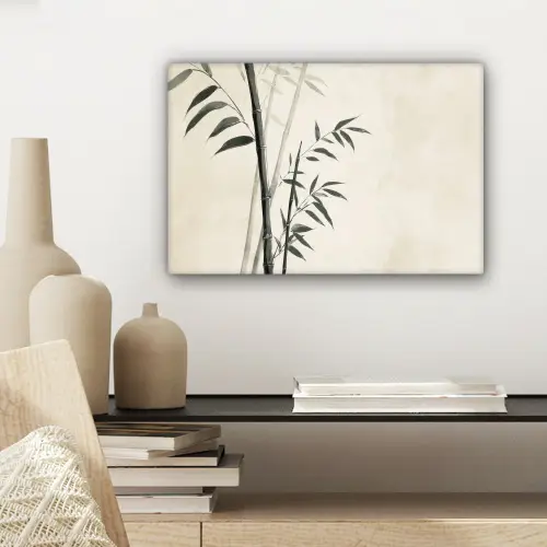Japandi - Bamboe - Beige canvas 2cm klein -sfeer6
