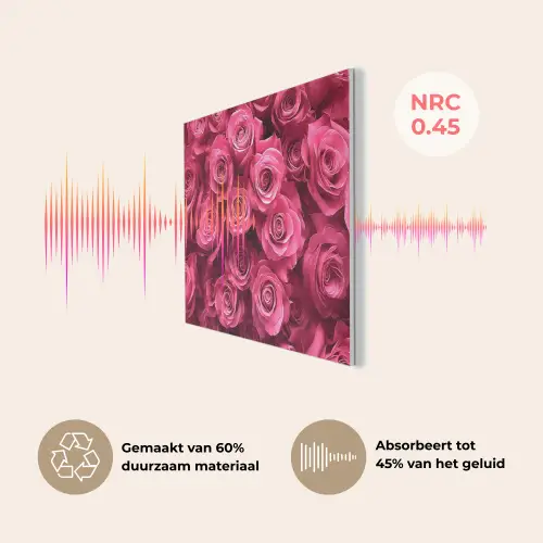 Rozen - Pink - Bloem PET vilt klein -USP_NL