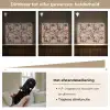 Pioenrozen - Botanisch - Vogel Light Box met batterij (Wandlamp) middel 907 -USP_dimbaarNL