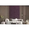 Paars - Geometrisch - Patroon - Donker fotobehang vinyl groot 66 -plant