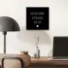 Quotes - Doe mij maar levenslang met jou - Spreuken aluminium wit klein -sfeer5
