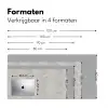 Grijs - Beton - Industrieel Muismat XXL klein 681 -sfeer5