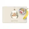 Quote - Winter - Kerst - Beige - Kerstbal Placemat vinyl groot -zzzproduct_Kitchenyeah-website