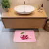 Disco - Kersen - Roze Badmat klein -sfeer1