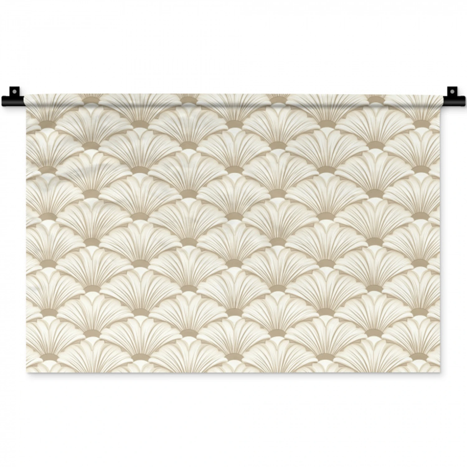 Klassiek - Art - Beige Wandkleed katoen klein 269 -zz3d