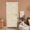 Abstract - Lijnen - Beige deurposter klein 289 -sfeer1