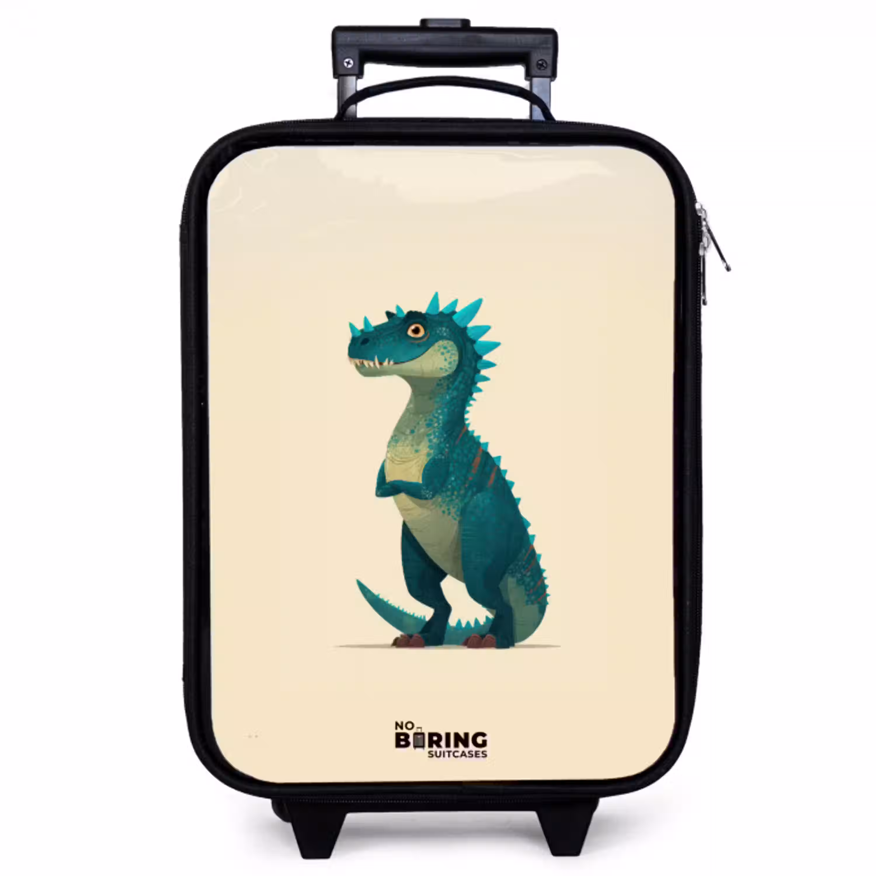 Dino - Dier - Blauw - Groen Kinderkoffer - Zwart klein -zzz_website3d