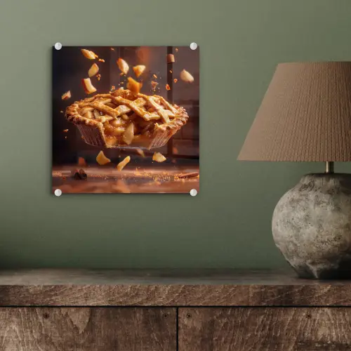Appel - Taart - Warm - Eten plexiglas 5mm klein -sfeer3