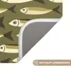 Vis - Patroon - Groen WCmat klein 1009 -USP_AntislipNL