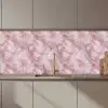 Roze - Kwartsmarmer - Aders keuken achterwand 2 middel 871 zz_3dshopping