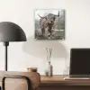 Schotse hooglander - Natuur - Herfst - Dieren - Wild - Bos plexiglas 5mm klein -sfeer6