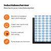 Zee - Sfeer - Blauw - Wit Inductie beschermer vinyl 3mm klein 276 -zzzzzzz-td-ups