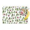Rood - Bieten - Blad - Patroon Placemat vinyl groot 368 -zzzproduct_Kitchenyeah-website