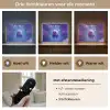 Monster - Ruimte - Sterren - Paars Light Box met batterij (Wandlamp kind) middel -USP_lichtkleurNL