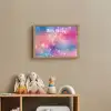 Sterren - Abstract - Kleuren Light Box met batterij (Wandlamp kind) middel -sfeer2_kind