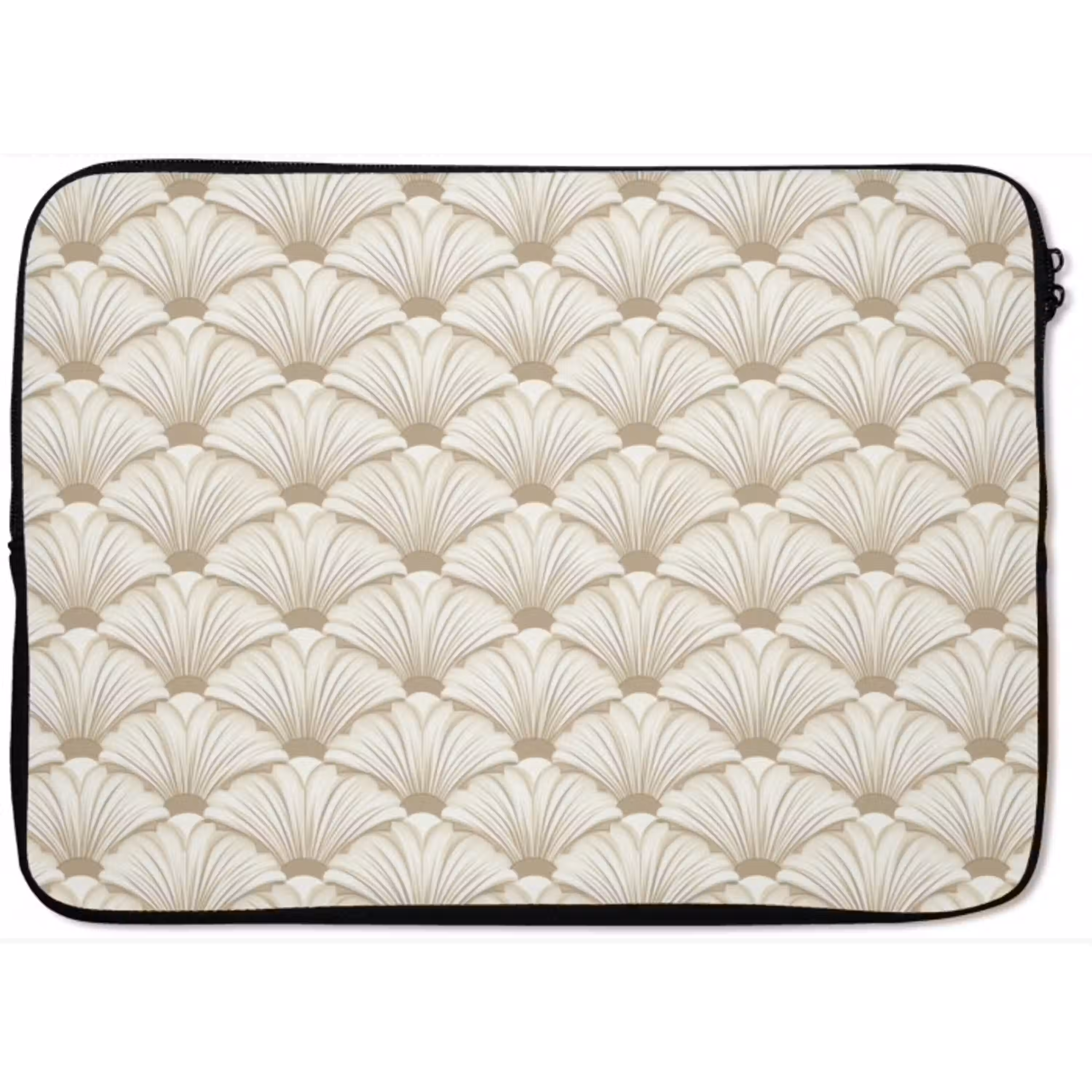 Klassiek - Art - Beige laptophoes neopreen klein 279 -zkaufland3dotto