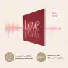 Love - Spiegeling - Rood PET vilt klein -USP_NL