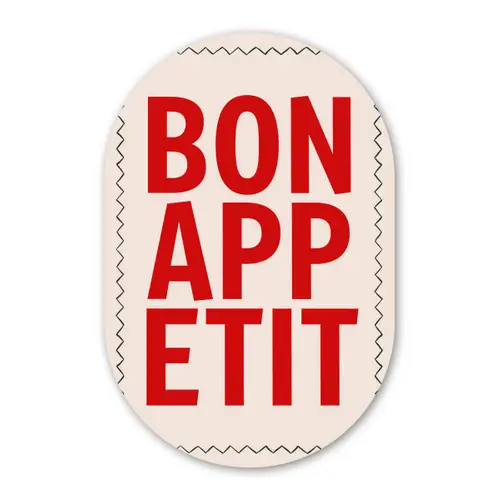 Blokletters - Rood - Kartelrand Wandcirkel Ovaal Forex klein -3d