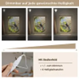 Toekan - Jungle - Natuur - Kleurrijk Light Box met kabel (Kinderlampje) klein -USP_dimbaarDE