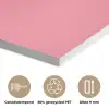Dream - 3D - Rood - Roze PET vilt klein -closeup_NL