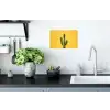 Cactus - Groen - Minimalistisch Muursticker klein -keuken